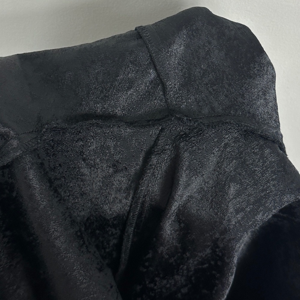 Eileen Fisher Black Jacquard Stencil Ankle Brocade Pants Womens Size 16 Trousers - Picture 11 of 16
